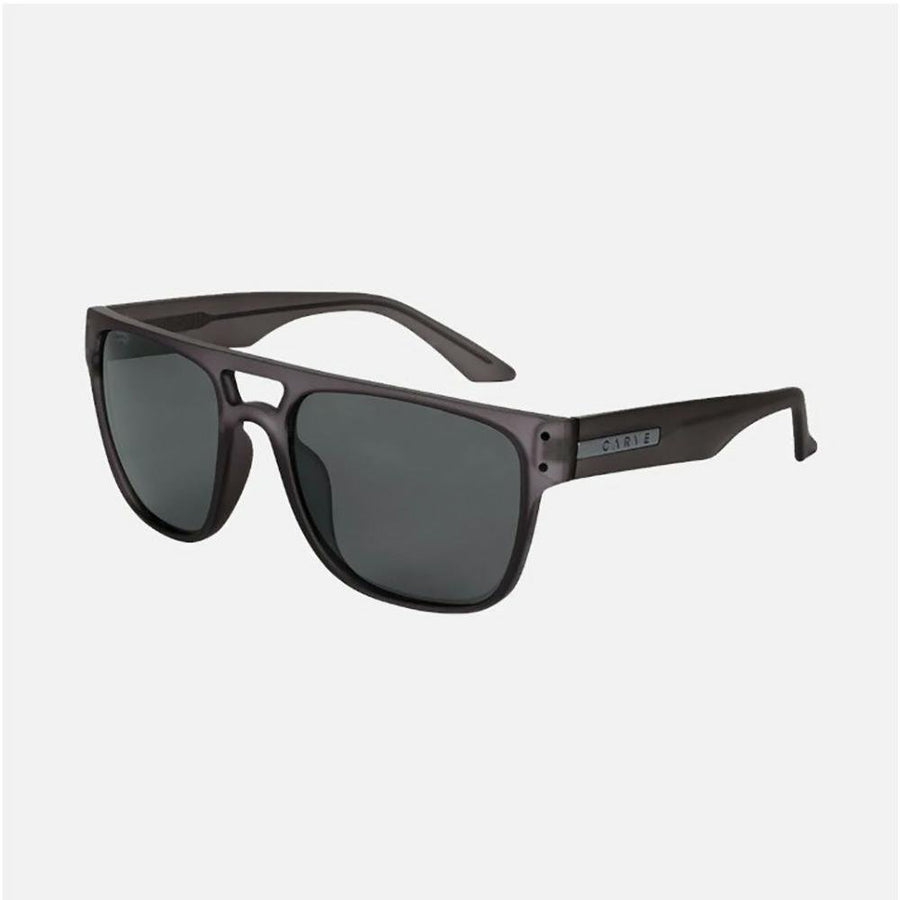Carve The Hub Matt Translucent Charcoal Grey Polarized Lens Sunglasses