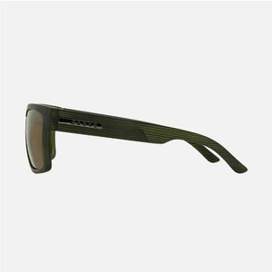 Carve Volley XL Olive Stripe Brown Lens Sunglasses