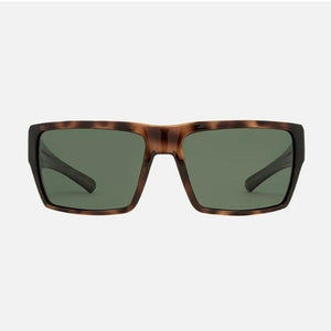 Carve Sanada Gloss Muted Tort Frame with Green Lens Sunglasses
