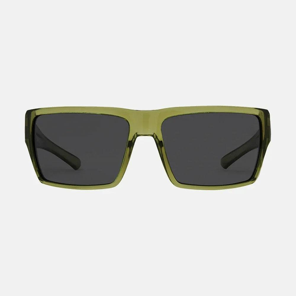 Carve Sanada Gloss Crystal Chartreuse with Grey Polarized Lens Sunglasses