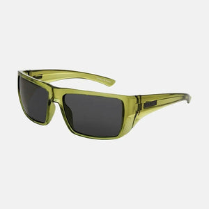 Carve Sanada Gloss Crystal Chartreuse with Grey Polarized Lens Sunglasses