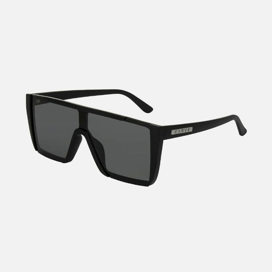 Carve Equinox Matte Black Frame Grey Polarized Lens Sunglasses