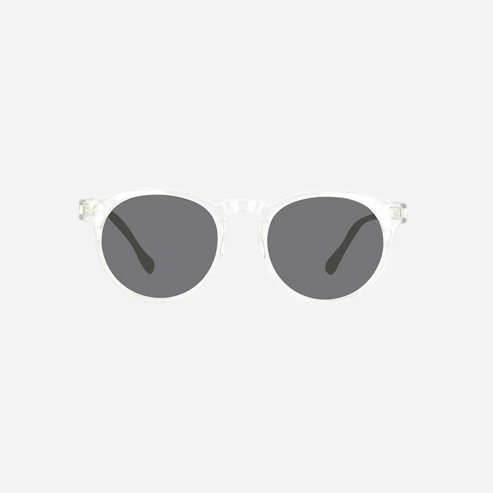 Carve Hudson Crystal Clear Frame Grey Lens Sunglasses