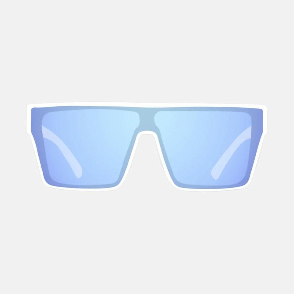 Carve Voodoo Matt White Frame With Grey Blue White Iridium Lens Sunglasses