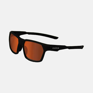 Carve Advantage Matte Black Frame With Red Iridium Lens Sunglasses