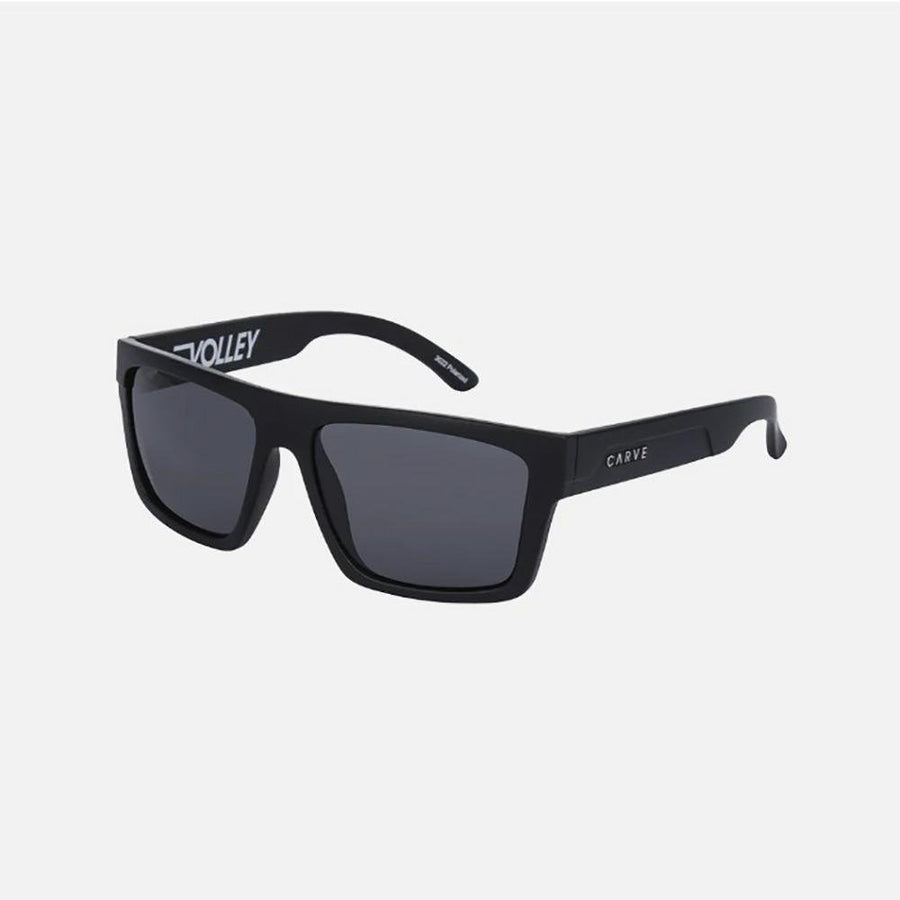 Carve Volley Polarized Matte Black Frame Sunglasses