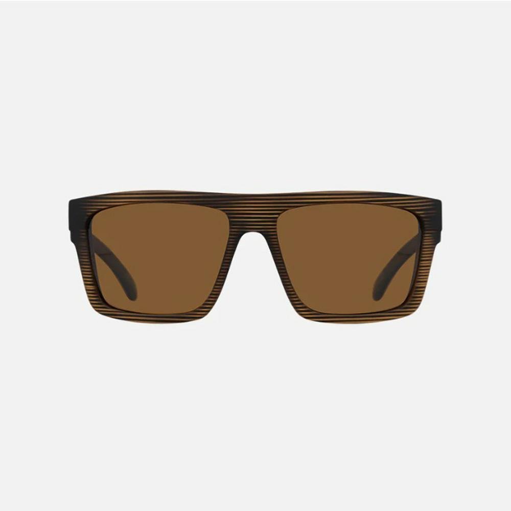 Carve Volley Polarized Matte Brown Streak Frame Sunglasses
