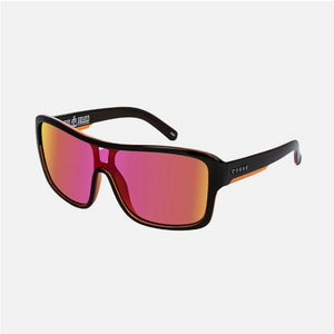 Carve Anchor Beard Gloss Black and Orange Iridium Sunglasses