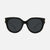 Carve Vivian Gloss Black Smoke Polarized Sunglasses