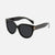 Carve Vivian Gloss Black Smoke Polarized Sunglasses