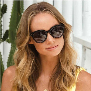 Carve Harpo Gloss Black Tort Brown Gradient Polarised Sunglasses
