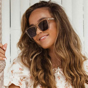 Carve Phoenix Crystal Champagne Brown Sunglasses