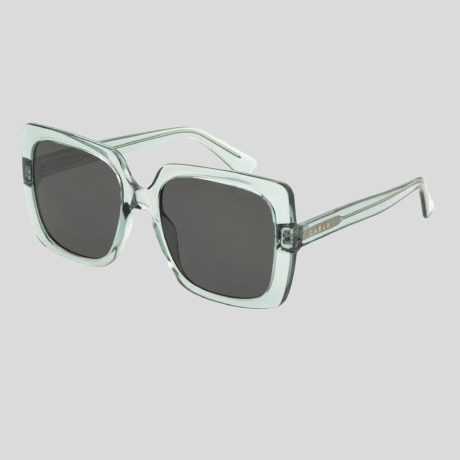 Carve Luna Gloss Crystal Blue/Grey Sunglasses