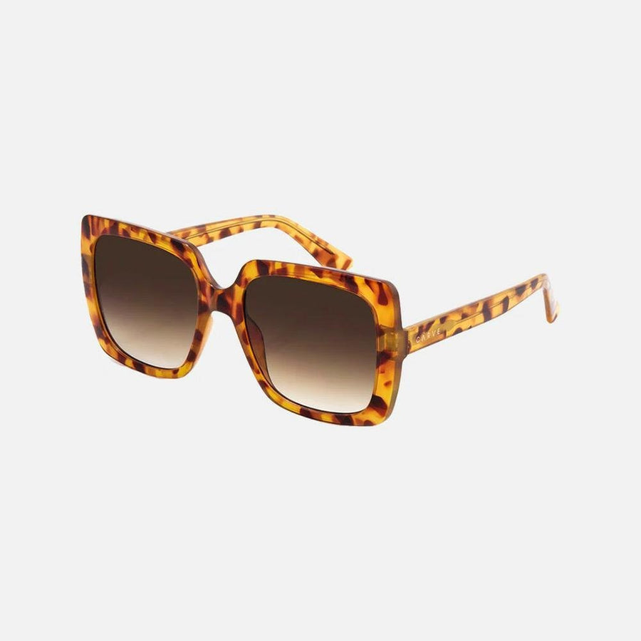 Carve Luna Amber Tortoise Brown Gradient Lens Sunglasses