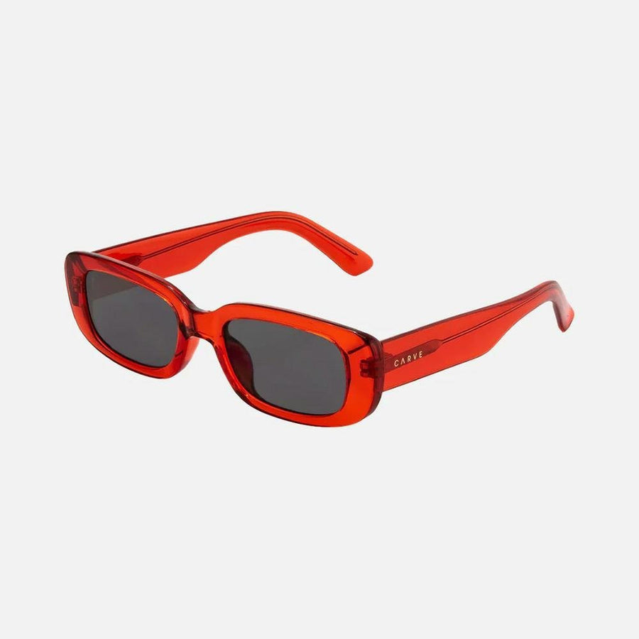 Carve Lizbeth Crystal Red Grey Lens Sunglasses