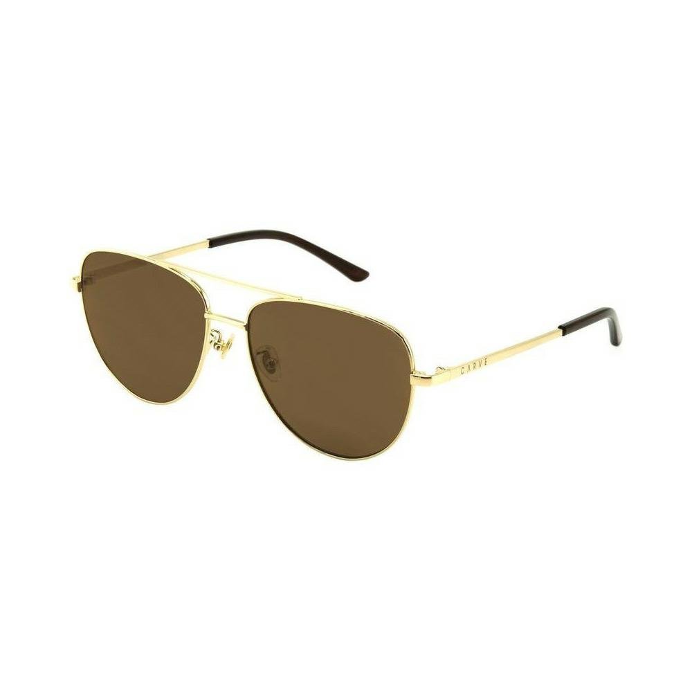 Carve Solana Gloss Gold Brown Lens Polarised Sunglasses