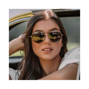 Carve Solana Gloss Gold Brown Lens Polarised Sunglasses