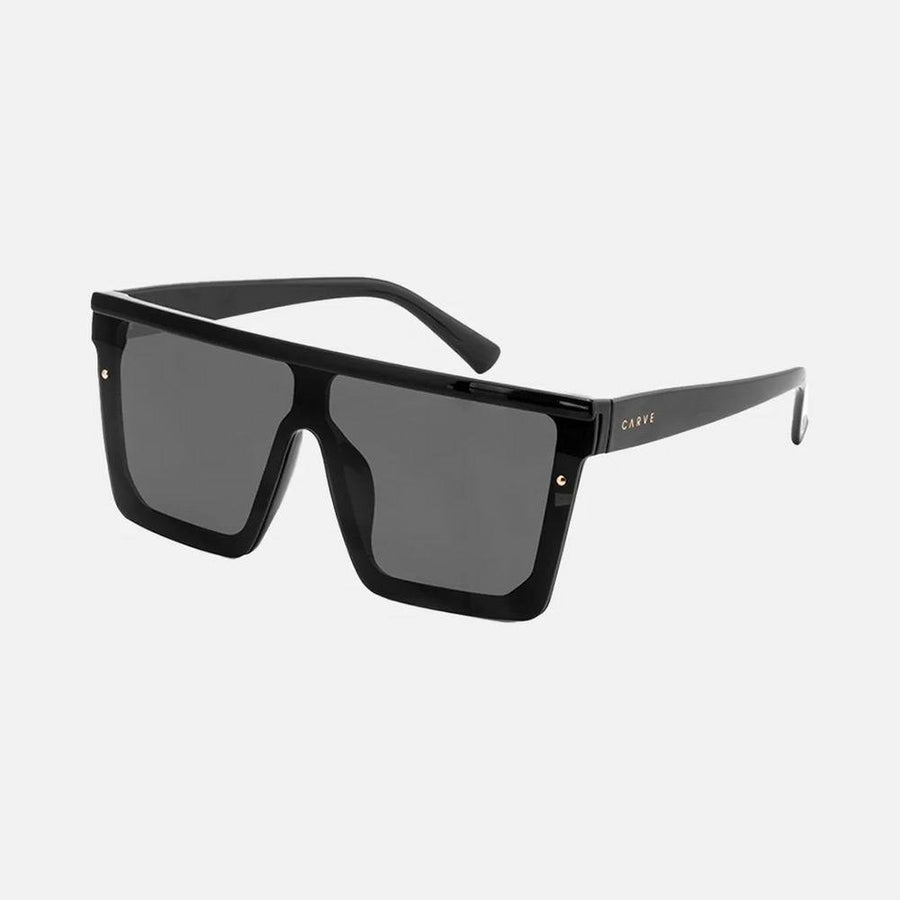 Carve Muse Gloss Black Frame Smoke Lens Sunglasses
