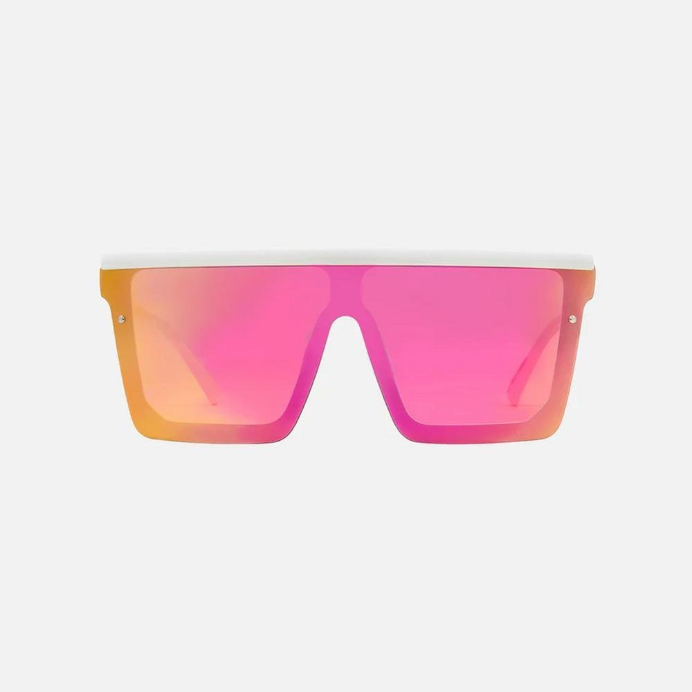 Carve Muse Gloss White Pink Orange Iridium Sunglasses