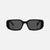 Carve Milan Gloss Black Grey Sunglasses