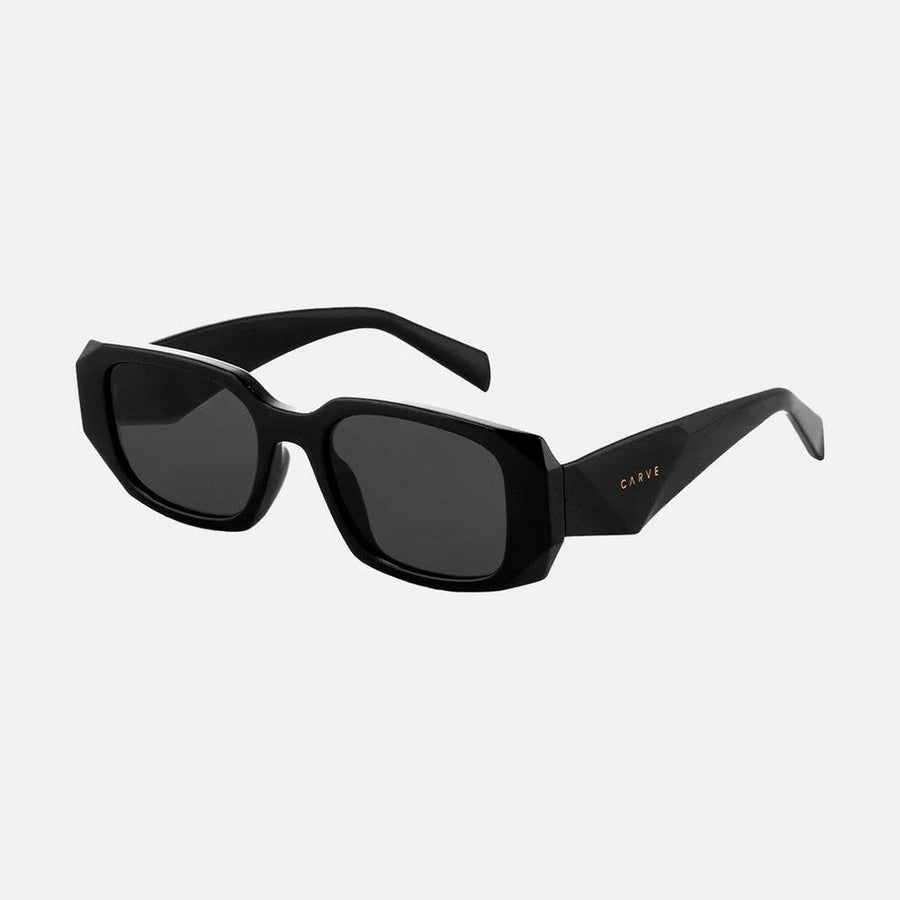 Carve Milan Gloss Black Grey Sunglasses