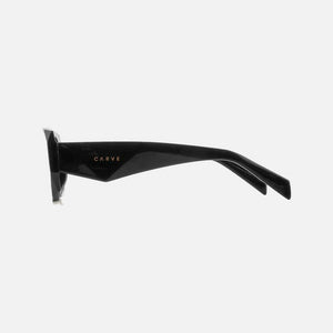 Carve Milan Gloss Black Grey Sunglasses