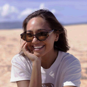 Carve Rhode Gloss Tort Brown Lens Sunglasses