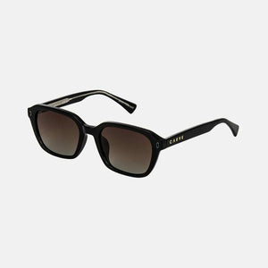Carve Del Ray Gloss Black Frame Brown Gradient Polarized Sunglasses