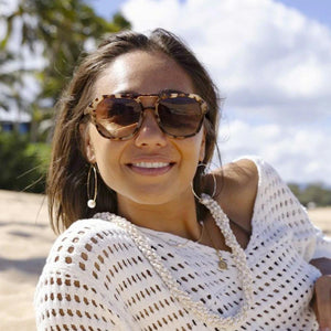 Carve Londyn Milky Tort Brown Gradient Sunglasses