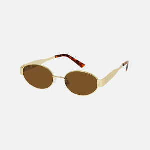 Carve Polly Gold Frame With Brown Lens Sunglasses