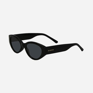 Carve Lola Gloss Black with Grey Lens Sunglasses