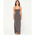 Rusty Vicky Open Back Slip Maxi Dress