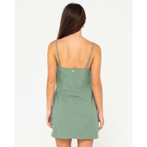 Rusty Sweet Water Mini Slip Dress