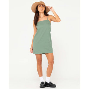 Rusty Sweet Water Mini Slip Dress