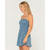 Rusty Mimi Smocked Mini Dress
