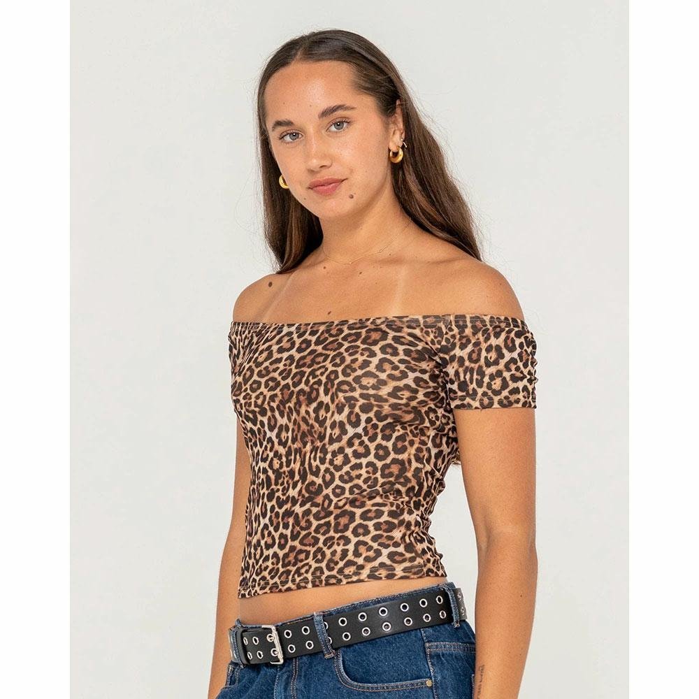 Rusty Ciao Bella Off Shoulder Top