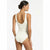 Jets Isla Rib V Neck Belted One Piece