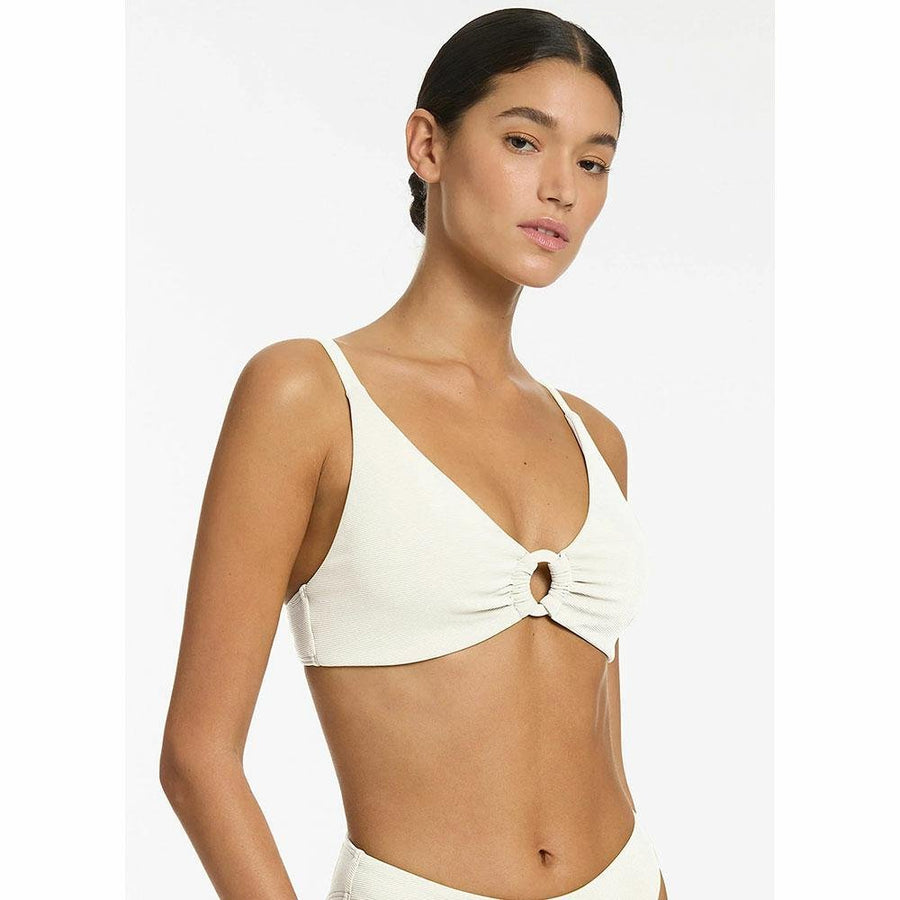Jets Isla Rib C-D Triangle Top