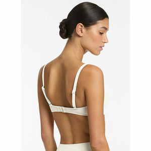 Jets Isla Rib C-D Triangle Top