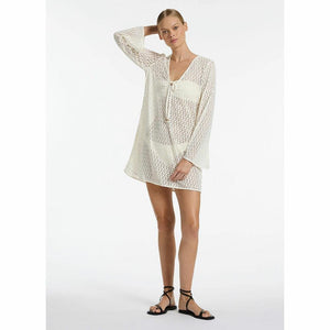 Jets Stretch Lace Kaftan