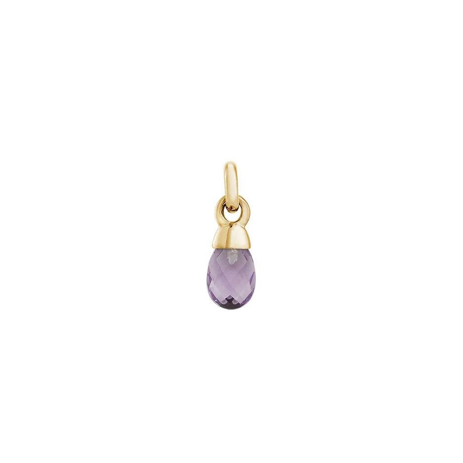 Kirstin Ash Light Amethyst Gemstone Gold