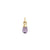 Kirstin Ash Light Amethyst Gemstone Gold