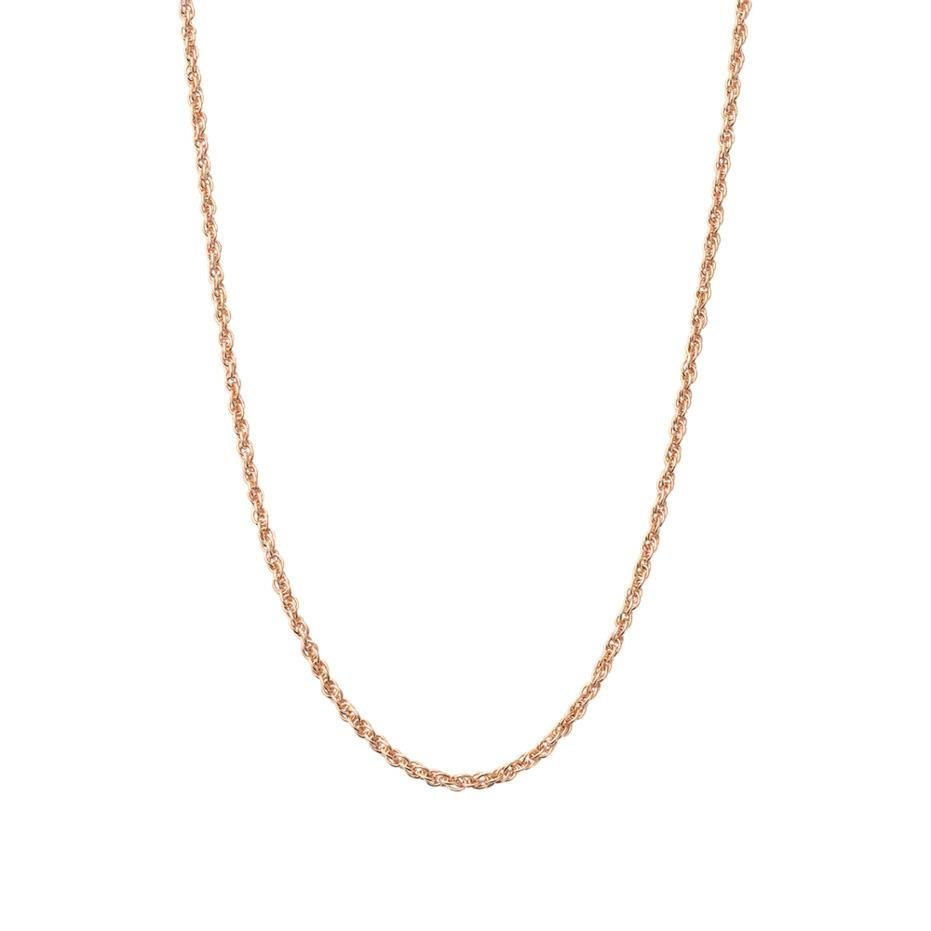 Kirstin Ash Rope Choker 14"-16" Rose Gold