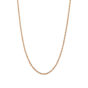 Kirstin Ash Rope Choker 14"-16" Rose Gold