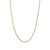 Kirstin Ash Rope Choker 14"-16" Rose Gold