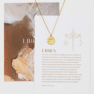 Kirstin Ash Libra Zodiac Charm Gold