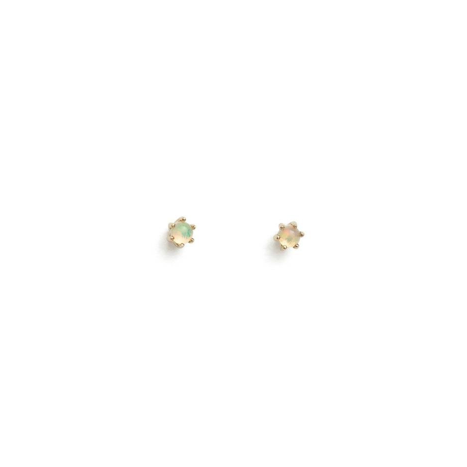 Kirstin Ash Petite Opal Stud 9K Gold