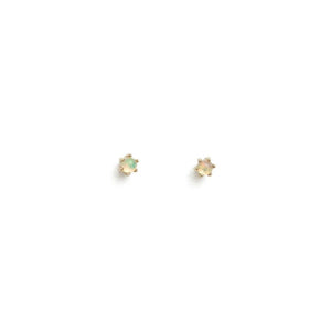 Kirstin Ash Petite Opal Stud 9K Gold