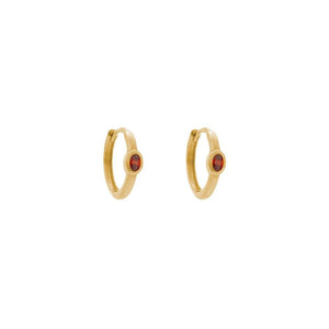 Kirstin Ash Ember Hoops Gold