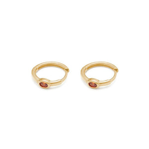 Kirstin Ash Ember Hoops Gold